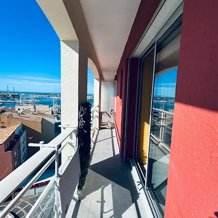 公寓 Centre Port,vue Panoramique,clim,balcon,wifi