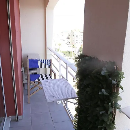 Centre Port,vue Panoramique,clim,balcon,wifi 阿格德