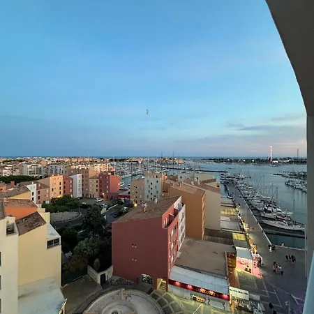 Centre Port,vue Panoramique,clim,balcon,wifi 公寓