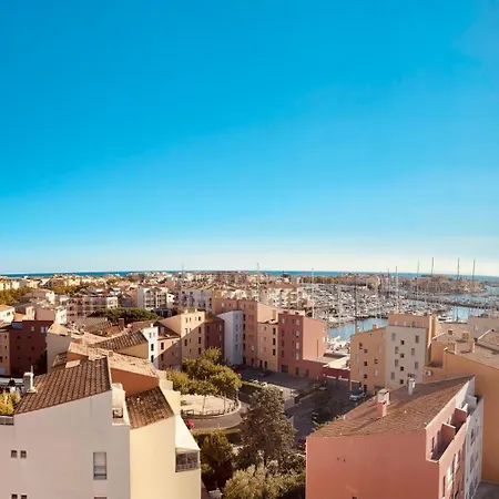 公寓 Centre Port,vue Panoramique,clim,balcon,wifi 阿格德