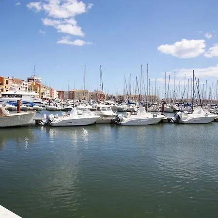 Centre Port,vue Panoramique,clim,balcon,wifi * 阿格德
