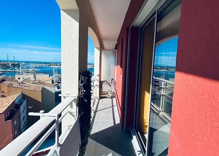 Appartement Centre Port,vue Panoramique,clim,balcon,wifi